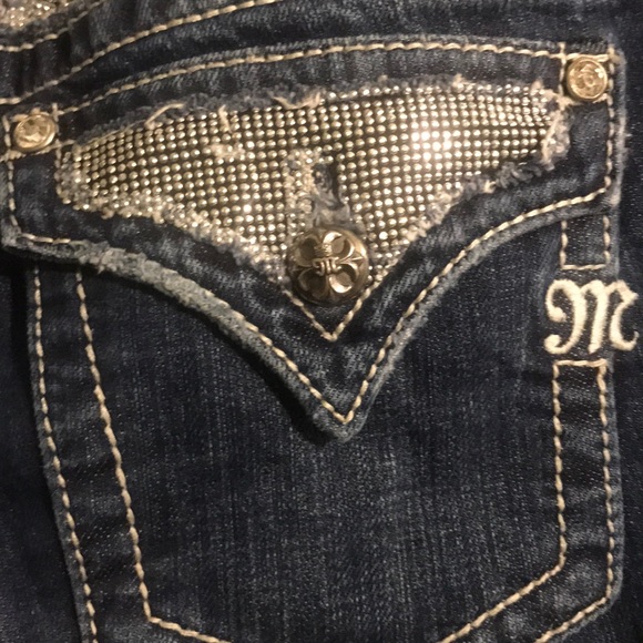 |Miss Me| Embellished Bootcut Jean Sz 27 JP5010-7 - Picture 7 of 8